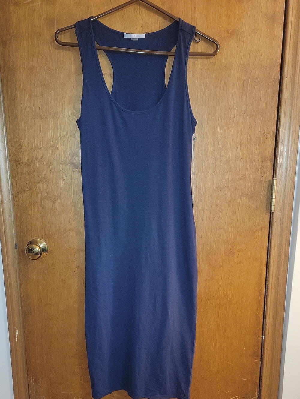 Tart Navy Racerback Midi Tank Dress
